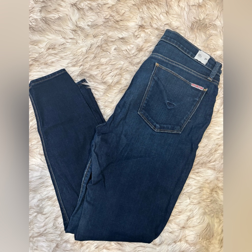 Hudson super skinny jeans.